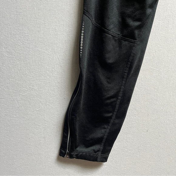 Running Room Fit Wear thermal reflective jogger leggings pants Sz M - Picture 9 of 11